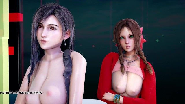 Mmd Berry Good Mellow Mellow Tifa Lockhart Aerith Naked Dance Final