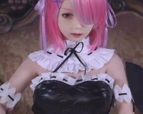 Re Zero Ram and Rem Silicone Robot Sex Dolls Show