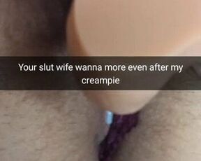 Cheating wife get breeding creampie,but still wanna more sex