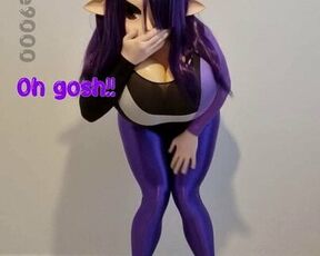 Xelphie Leotard Breast Inflation