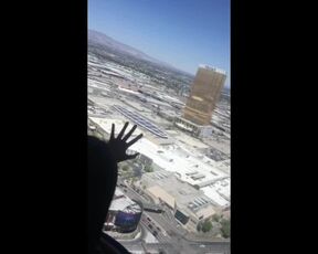 Las Vegas Asian Slut Picked up on the Casino Floor is Fucked on the Window of my VIP Hotel Room