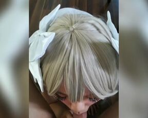 Kasugano Sora Cosplay Blowjob