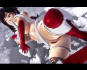 Mmd R18 RWBY Hot and Sexy Bitch Ruby Rose Bikini Santa Outfit Christmas