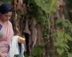 Indian Actress Kavya Madhavan, MILF, Nude Boob Squeezing Scene