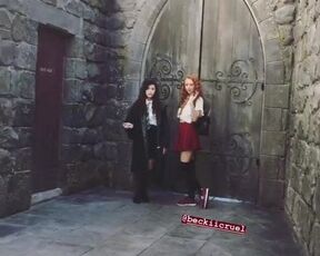 Beckii And Kelsey in Uniform