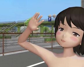 【MMD】Miyuki-chan who has a gap【R-18】