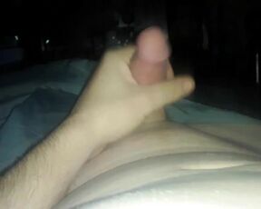 A morning stroke! LOUD MOANING CUMSHOT!