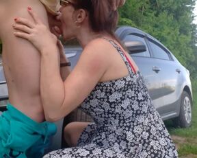 hot outdoor sex with a sexy girlfriend