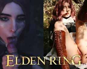 Elden Ring. Melina take your cock to the next level with her tight pussy - Trailer - MollyRedWolf