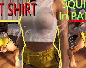 Horny Petite Teen Can`t Stop Squirting Inside Her Pants ... FREE TRAILER OF VIDEO 3.1