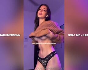 TEEN DOES NAKED TIKTOK - KARLI MERGENTHALER