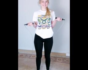 Teen Nude TikTok Jump Rope