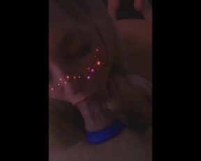 Cheating Blonde GF Exposed Sucking Cock on Snapchat