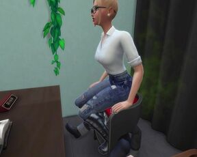 Troublemaking Student? The Teacher Turns Him Into Her Chair!