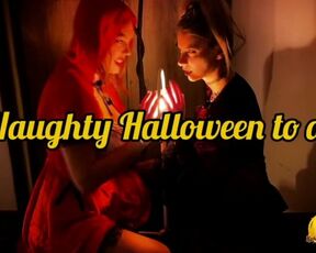 Halloween with Katerina Hartlova and Domii