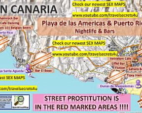 Las Palmas, Gran Canaria, Sex Map, Street Prostitution Map, Massage Parlours, Brothels, Whores, Escort, Callgirls, Bordell, Freelancer, Streetworker, Prostitutes, Latinas